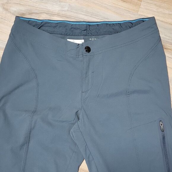 ☔️💜Columbia Gray Lightweight Omni-Shield Hiking Pants Size 8/29 - Picture 4 of 10